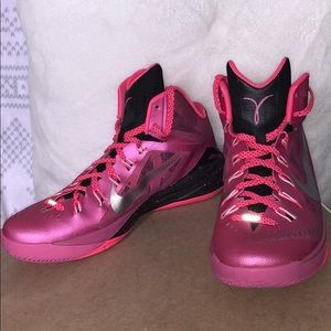 Nike Hyperdunk Breast Cancer Pink Basketball Shoe